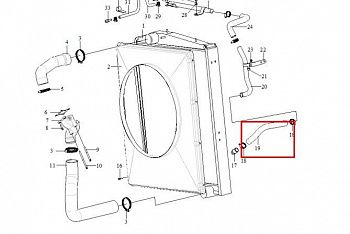 «Передний возвратный шланг 1311031-13C» – №1