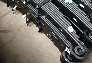 «Рессора передняя 2-ой оси 8х4 Faw J6 2932010-55V/B 2902010-55V/B» – №1