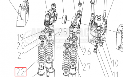 «Пружина выпусного клапана CA6DL 1007022-29D» – №1