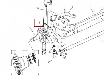 «Шайба регулировочная шкворняя Faw 3001041-4E» – №1