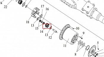 «Шестерни на редуктор 2403056-A0E» – фото №1 «Шестерни на редуктор 2403056-A0E» – №1
