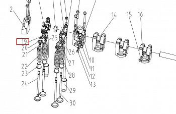 «Мост выпускного клапана CA6DL 1007015-630-000Y» – №1