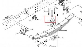 «Подушка отбойник передней рессоры 2902432-40/С» – №1