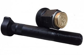 «Шпилька+-гайка заднего колеса Faw (L=140 M23*1.5) 3104051-A0E/G ( А6E) QINYAN» – №1