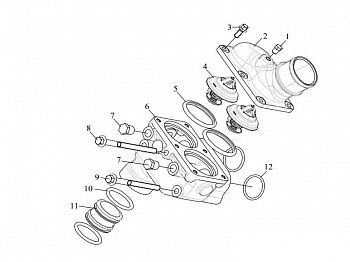 «Корпус термостатов DM E5 1306100-М10-1036C» – №1
