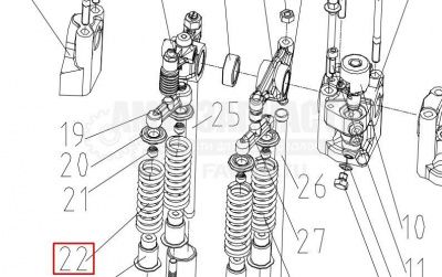 «Пружина впусного клапана CA6DL 1007021-29D» – №1