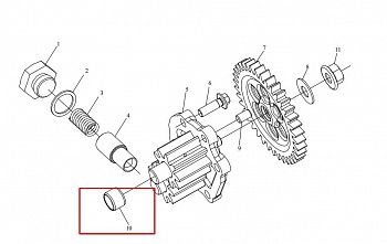 «Втулка масленого насоса 36D 1011013-29D» – №1