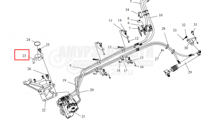 «Держатель трубок гура DM 3403071-50A» – №1