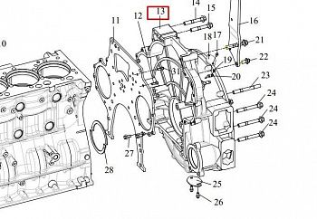 «Картер маховика 81D 1002061BM35-000J» – №1