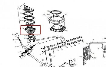 «Пыльник кулисы нижний FAW J6 1703046-61B» – №1