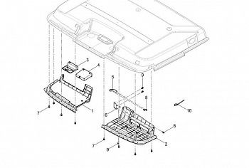 «Накладка салона верхняя 5315020-B35+5315021-B35» – №1