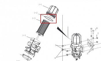 «Уплотнительное кольцо сепаратора 1105036-2007/A» – №1