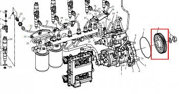 «Шестерня ТНВД CA6DL 1111216-630-0000» – №1