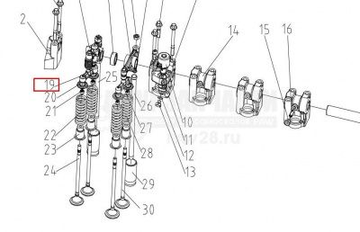 «Мост выпускного клапана 36D 1007015-630-000Y» – №1