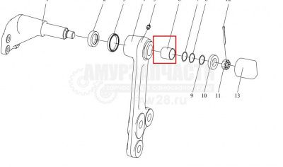 «Втулка сошки маятника J6 3003122-1073/A» – №1