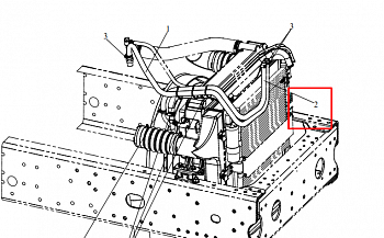 «Шланг охлаждающей жидкости DL J6 8116712-14B/C» – №1