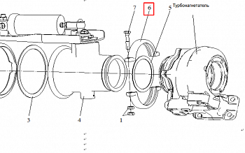 «Хомут горного турбины CA6DL D=100 3523012A367/A» – №1