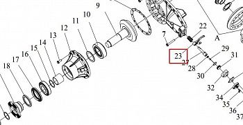 «Вилка блокировки МКД 2406024-A0E» – №1