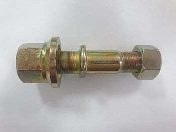 «Шпилька передняя колеса + 2 гайки (M20х1.5/M22х1.5 L123мм) 3103051-4EB1» – фото №1 «Шпилька передняя колеса + 2 гайки (M20х1.5/M22х1.5 L123мм) 3103051-4EB1» – №1