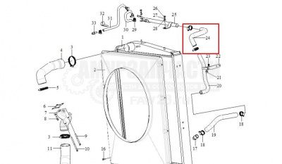 «Возвратный шланг 1311037-61C» – №1